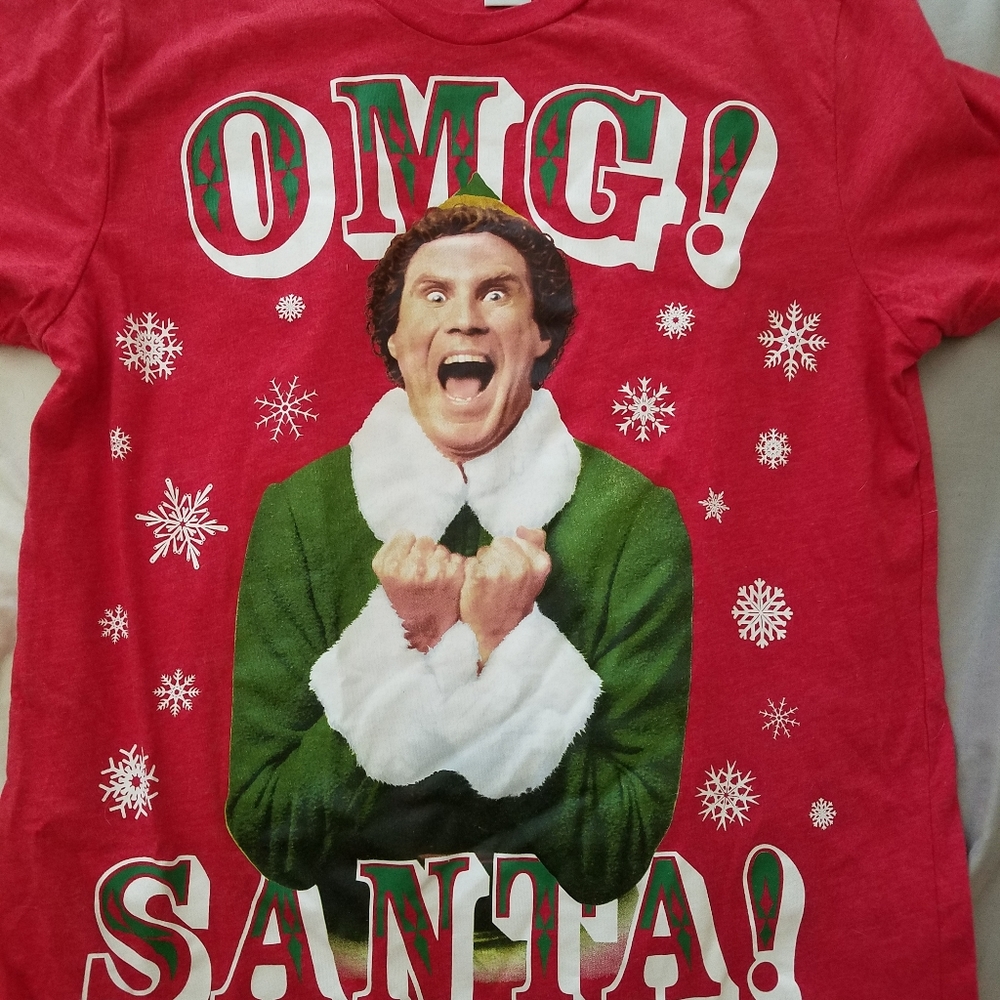 Elf Santa T shirt.